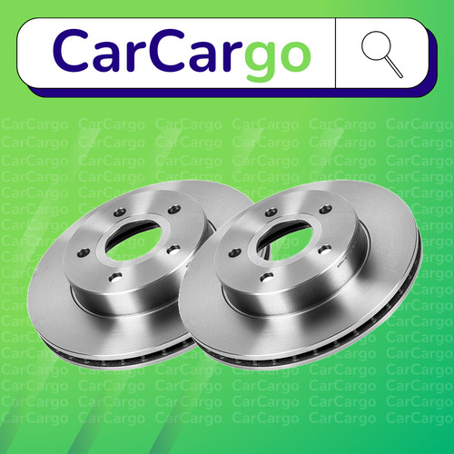 Vented front brake discs - front,
