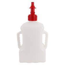 NEW QUICK FILL FAST FLOW 20 LITRE FUEL JUG PETROL CAN MX MOTOCROSS ENDURO WHITE