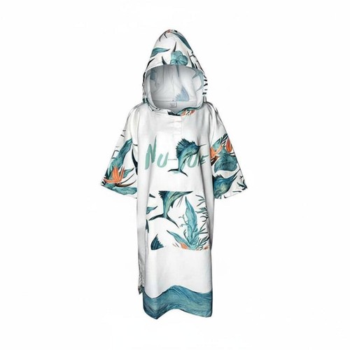 Hooded poncho towel robe quick - hooded,