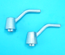 2 x Ramp Lever Handles M14 Thread for Ifor Williams Plant Trailer - HANDLE ONLY