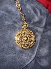 Vintage Filigree Antiqued Gold