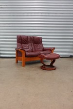 Ekorness Stressless Buckingham 2 Seater Leather recliner Sofa