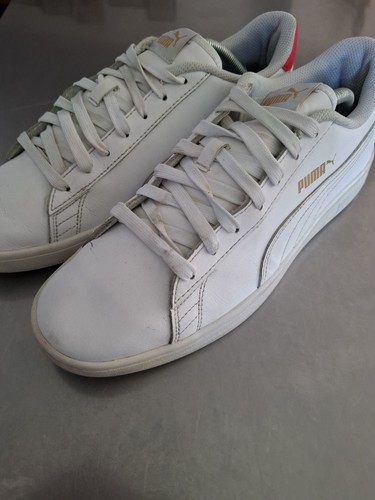 Puma smash 10 white - 2, uk