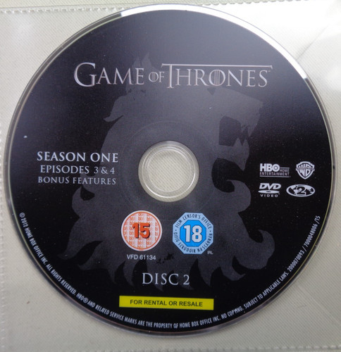 Game thrones season one - of,