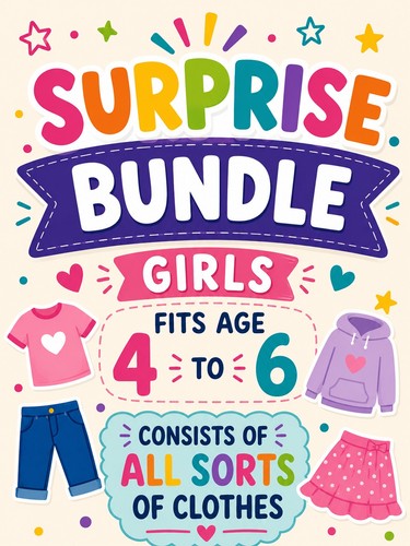 Girls surprise clothes bundle - surprise,