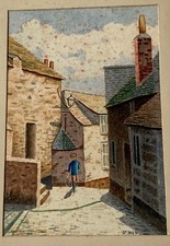 VINTAGE WATERCOLOUR PAINTING