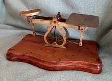Vintage Postal Scales on a