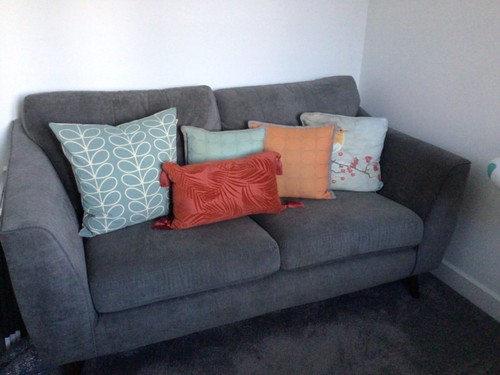 Seater modern settee sofa - modern, /