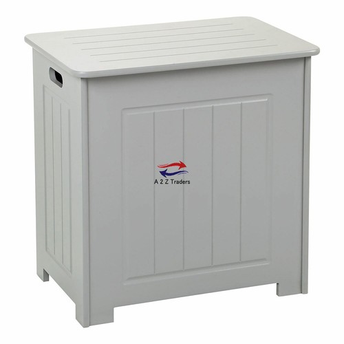 Laundry basket wooden - wooden, bathroom