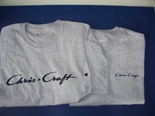 Two Chris Craft Screen Printed