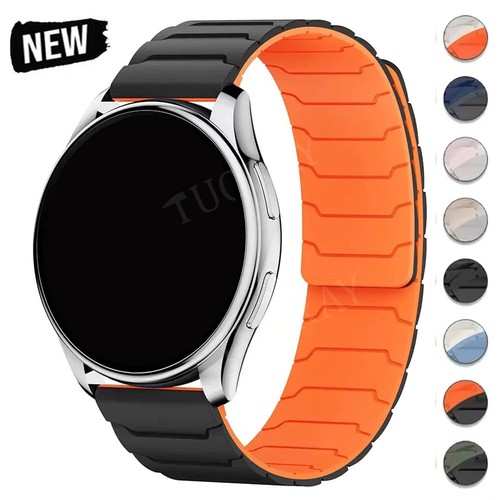 Magnetic silicone watch strap - silicone,