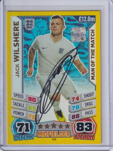 Topps match attax card - match,