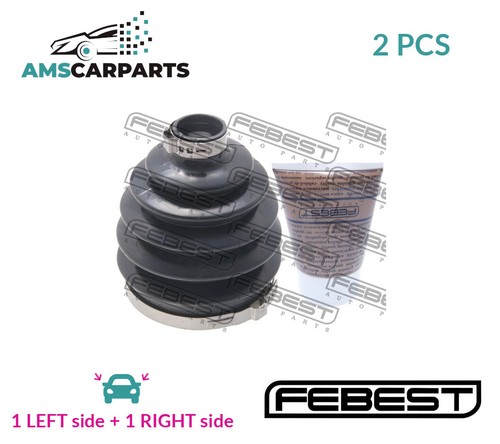 Joint boot kit pair wheel - cv,
