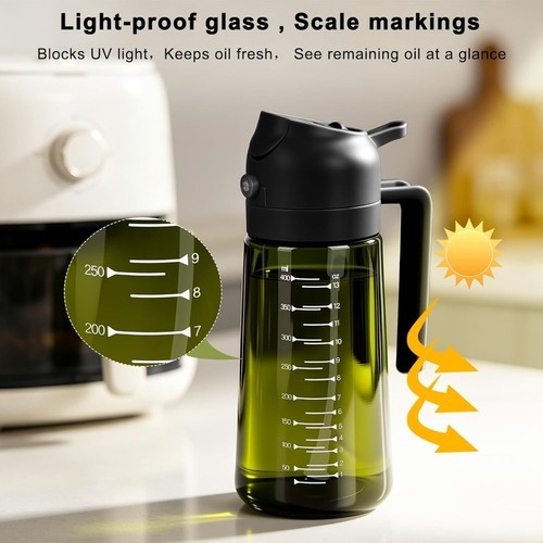470ml oil dispenser - 470ml, 2-in-1