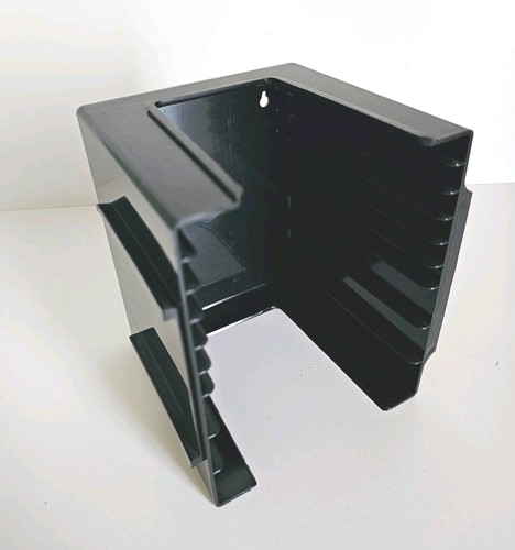 Storage rack black plastic - cd,