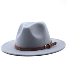 Men Women Wide Brim Felt