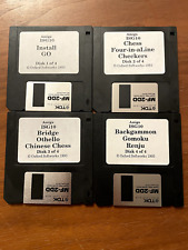 ISG10 collection of board games for Commodore Amiga. Four disks. Working