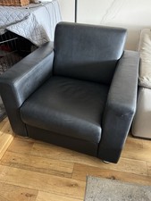 Black Armchair Lounge Chair