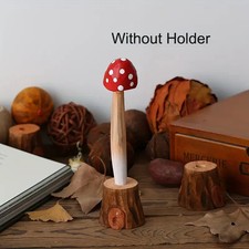 Mushroom Wooden Pen Creative