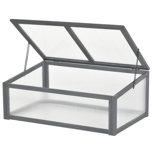 Square wooden greenhouse - wooden,