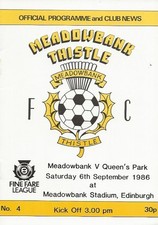 Meadowbank Thistle (Promoted)