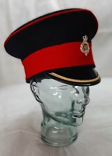 No1 Life Guards Dress Hat British Army Troopers Visor Cap With LG Insignia 54cm