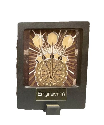 Darts trophy with free - darts,