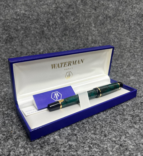 Waterman rollerball pen green - waterman,