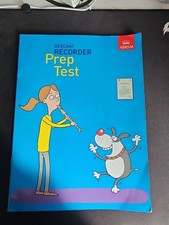 ABRSM. DESCANT RECORDER PREP TEST  MUSIC BOOK WITH PIANO ACCOMPANIMENTS