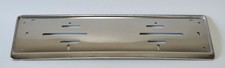 Metal Number Plate Surround / Holder - Chrome effect / Polished Steel