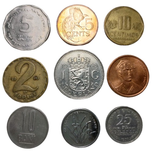 World coins bulk lot - coins, mixed