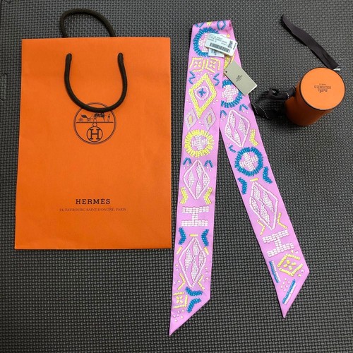 Hermes scarf with tag box - hermes,