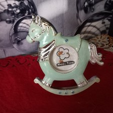 Rocking Horse Photo Frame Or Decorative Item For Child's Room Small Frame