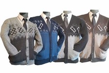 Pattern Button Up Fasten Big Sizes Cardigan Cardigans jumper 3XL 4XL 5XL 6XL