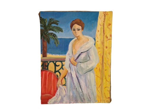 Vintage french nude woman - french, in