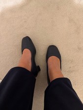 Used navy cabin crew heels 