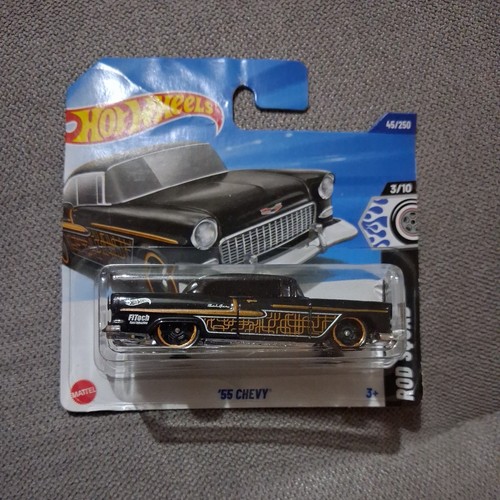 Hot wheels chevy black - chevy,