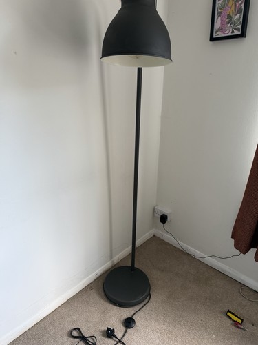 Ikea hektar dark grey floor - grey,