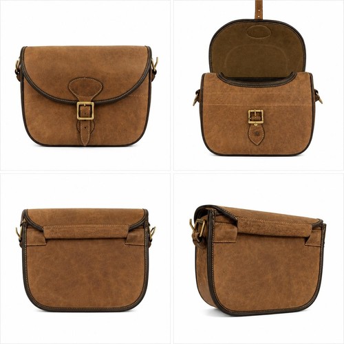 Vintage leather cartridge bag - vintage,