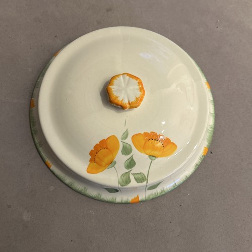 Vintage ceramic dish - dish, lid