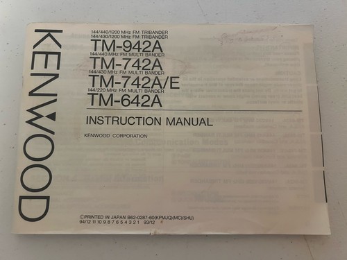 Original kenwood 942a - original,
