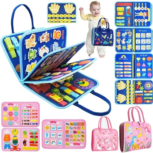 Montessori busy board sensory - busy,