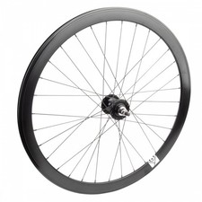 700c Black Fixie Rear Wheel