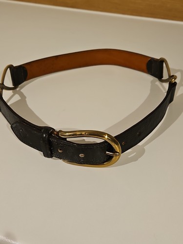 Mulberry green leather belt - green,