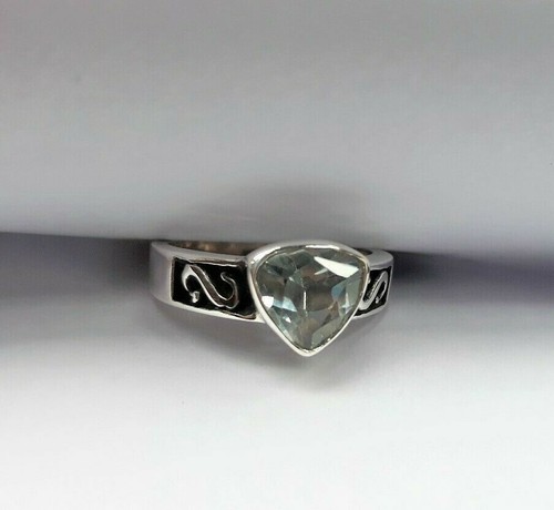 Sterling silver blue - sterling, topaz