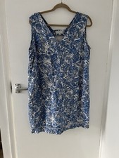 Next V Neck Linen Dress