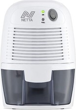 NETTA Dehumidifier 500ml Mini Air Dehumidifier for Damp, Mould, Moisture