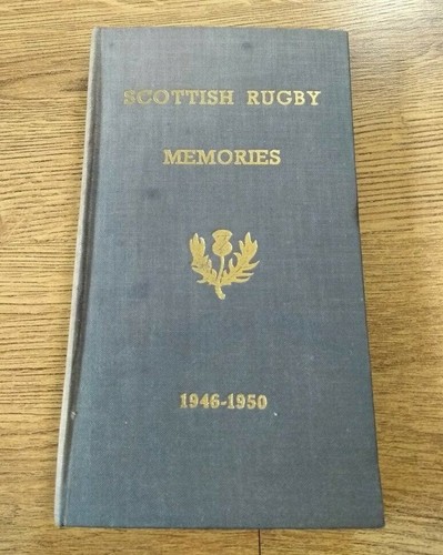 Scottish rugby memories - ',