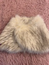 Fur Bolero White/Grey NEW!