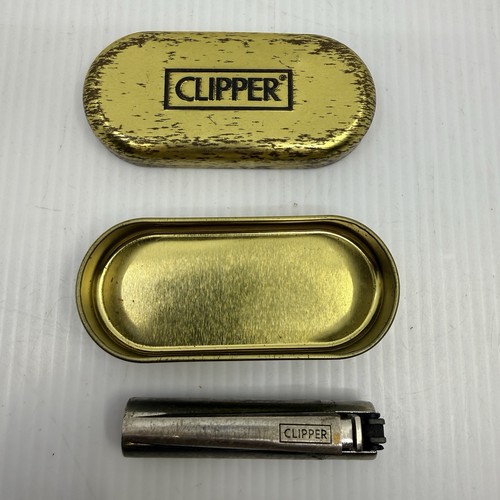Vintage clipper metal gas - metal,